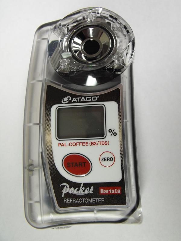 New Atago Refractometer Measure TDS / Ext without waiting for coffee