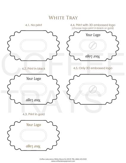 coffee sample trays